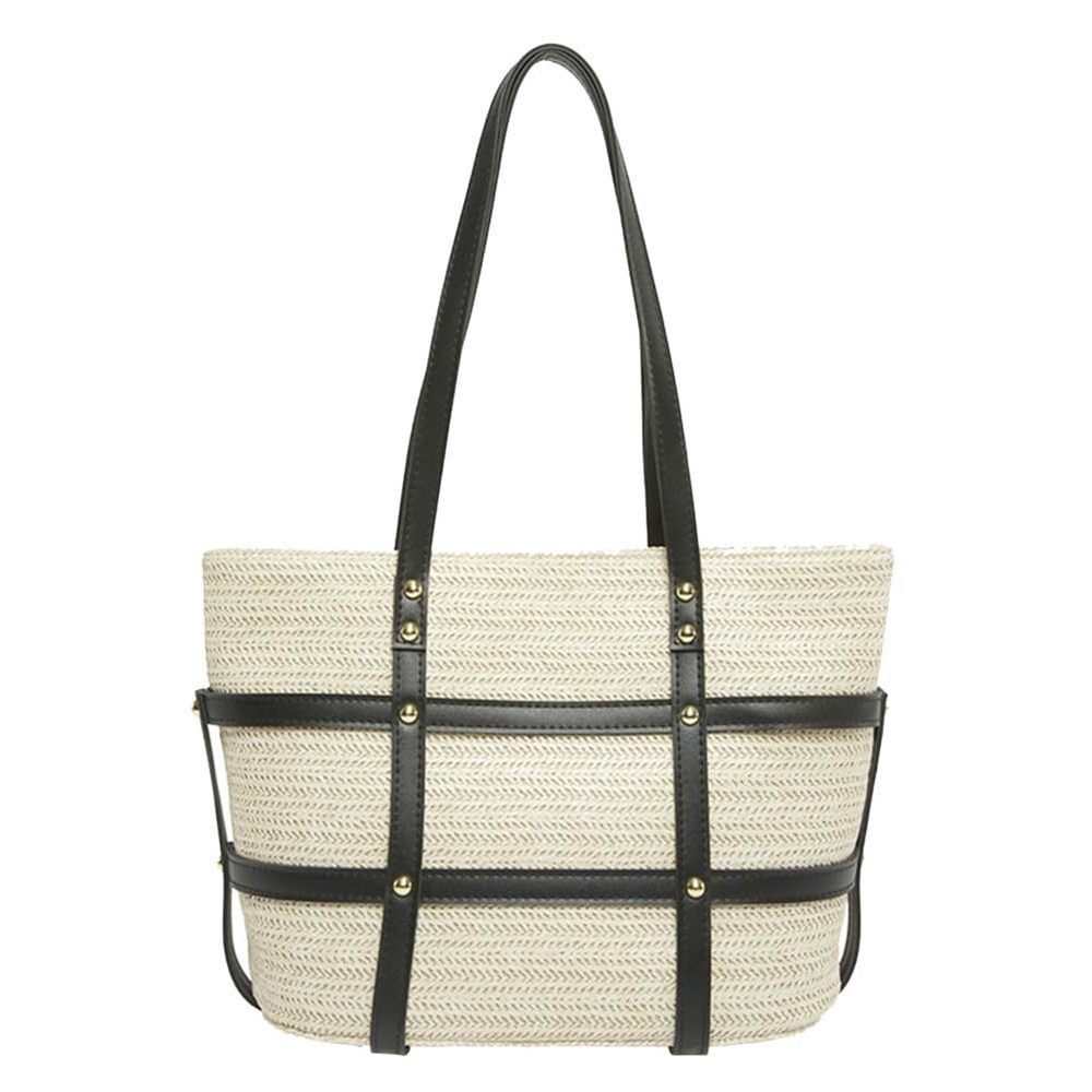 Straw Tote Bag Woven Carryall Bag Large Hobo Bag Handmade Beach Bag XD